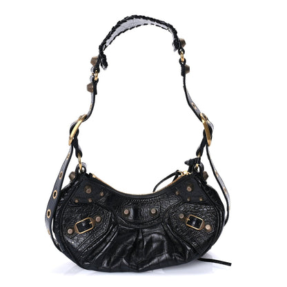 Balenciaga Agneau Arena Le Cagole Shoulder Bag XS Black 1 of 7