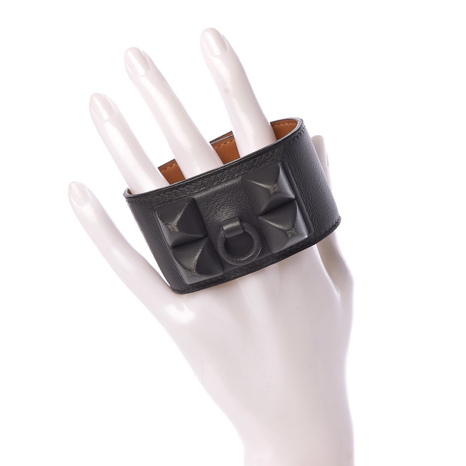 Hermes Box Collier de Chien CDC Shadow Bracelet XS Graphite 2 of 5