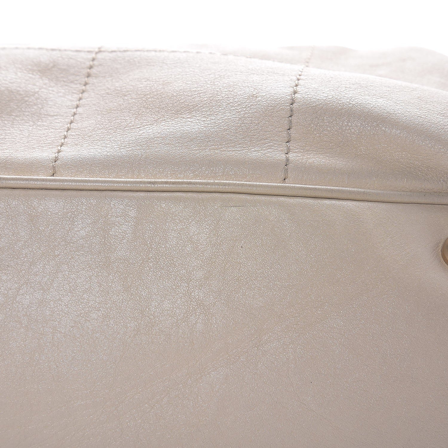 Chanel Calfskin Square Stitched Tote Ivory 15 of 15