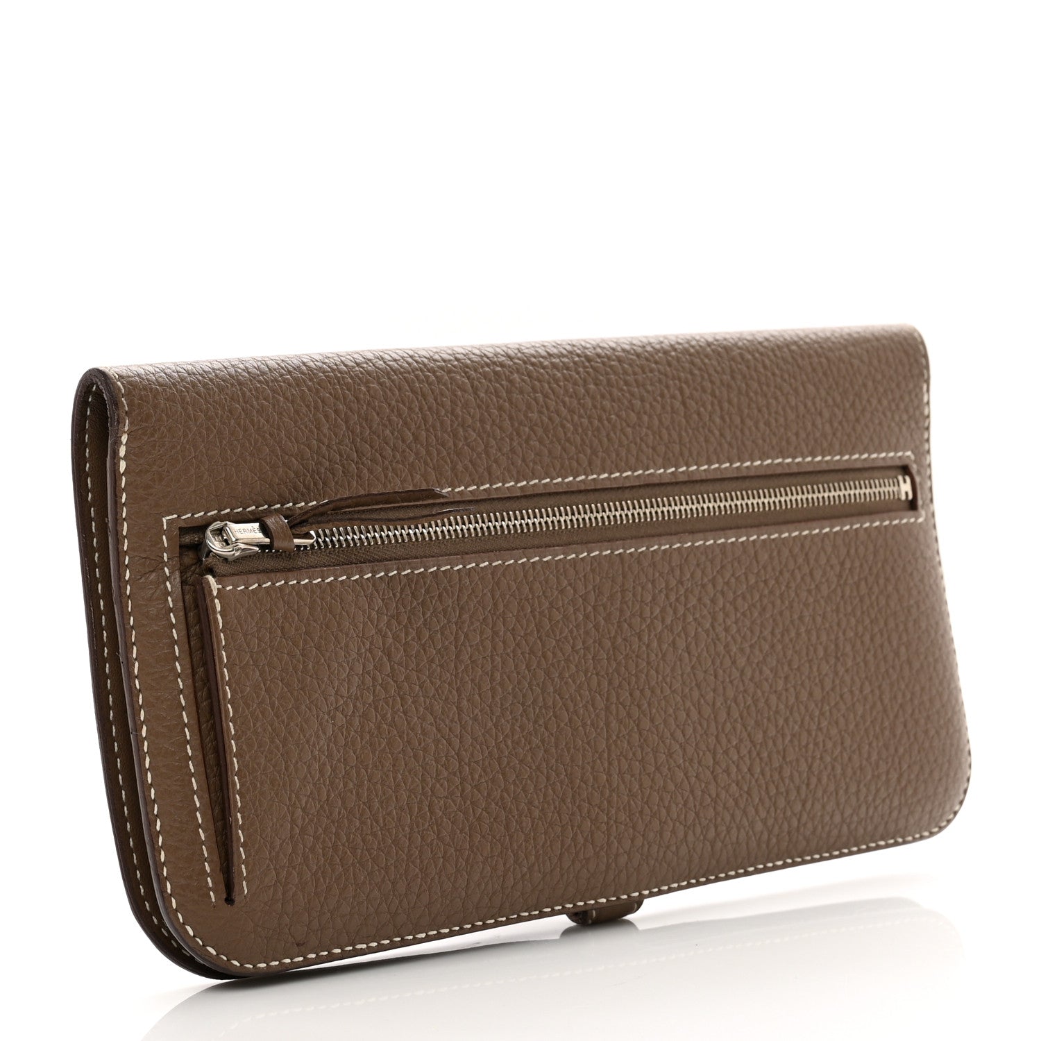 Hermes Togo Dogon Recto Verso Wallet Etoupe 3 of 7
