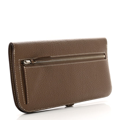 Hermes Togo Dogon Recto Verso Wallet Etoupe 3 of 7