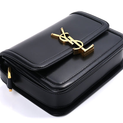 Saint Laurent Smooth Calfskin Small Solferino Satchel Black 7 of 8