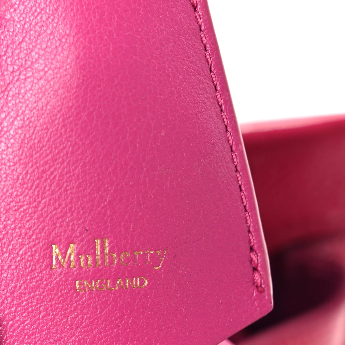 Spongy Patent Calfskin Small Iris Tote  Pink