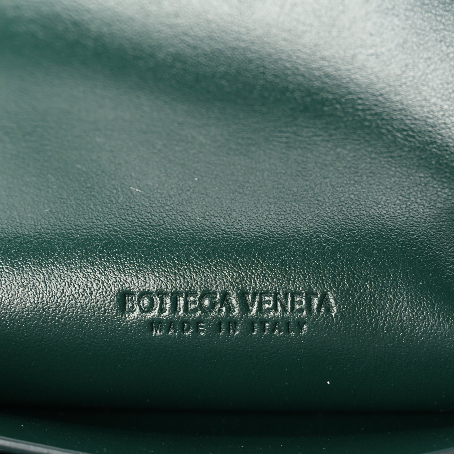 Bottega Veneta Nappa Intrecciato Long Andiamo Top Handle Clutch Emerald Green 6 of 7