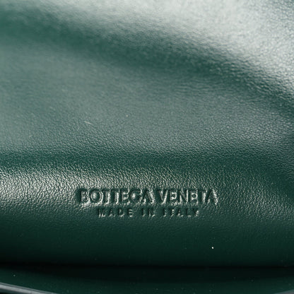 Bottega Veneta Nappa Intrecciato Long Andiamo Top Handle Clutch Emerald Green 6 of 7