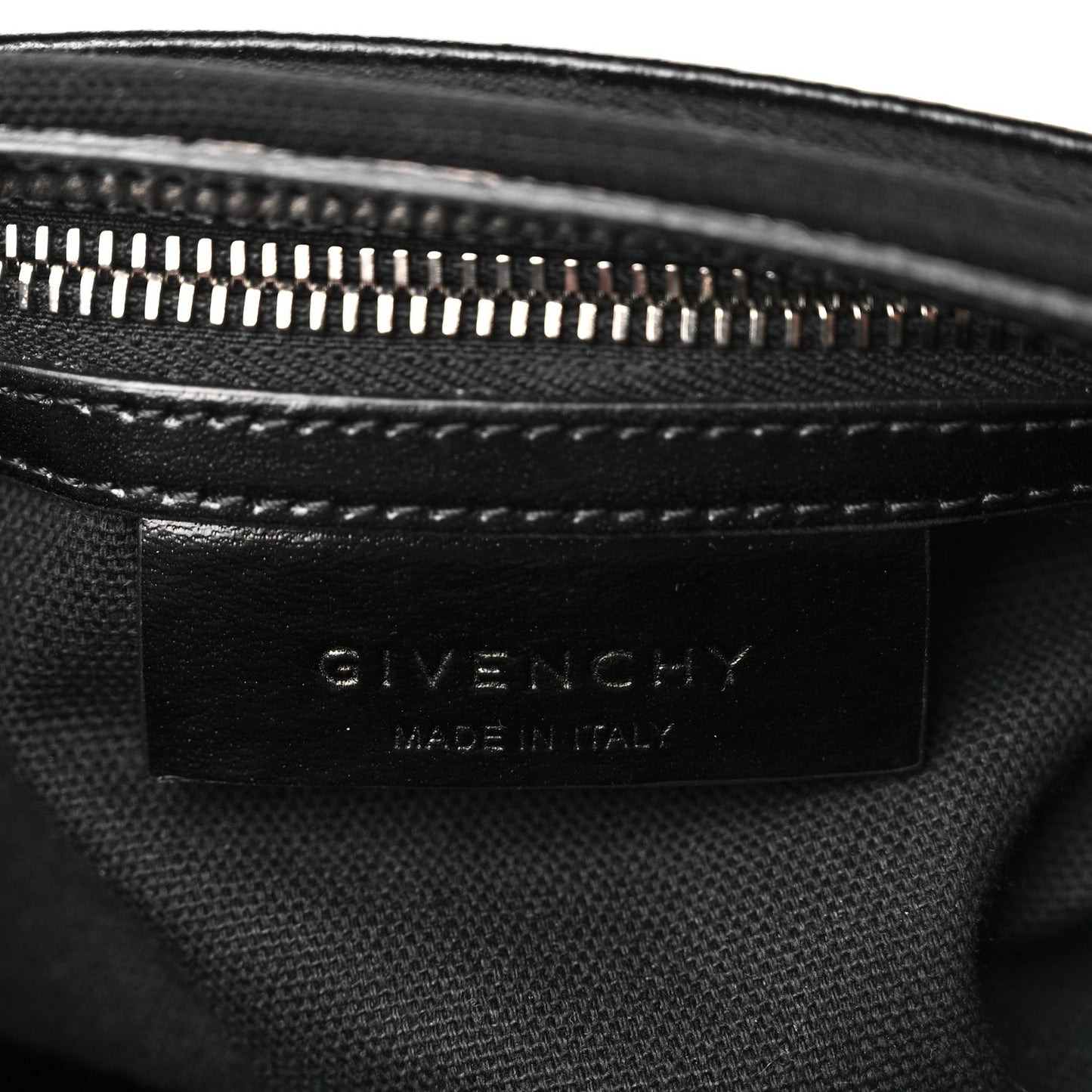 Shiny Lord Calfskin Small Antigona Black