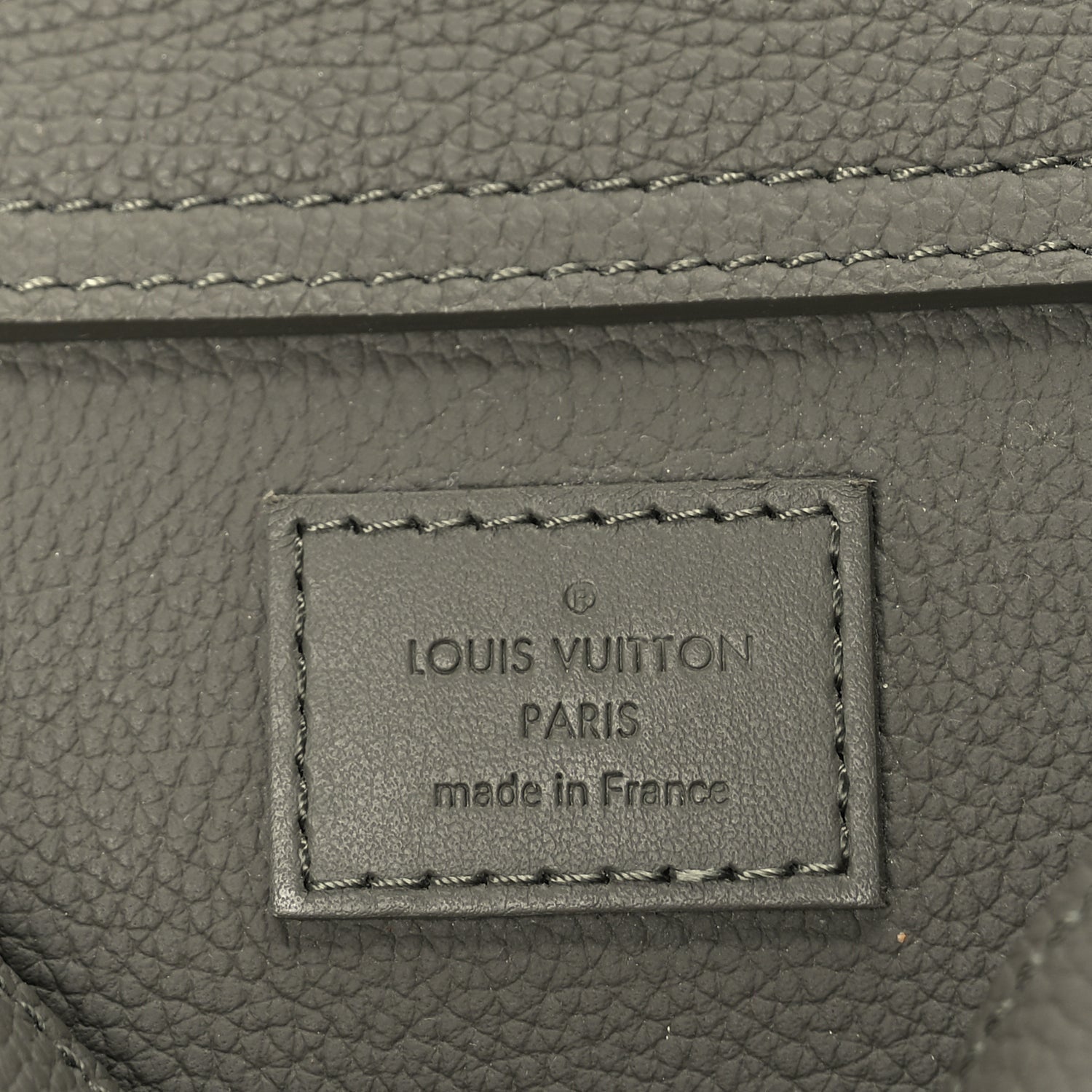 Louis Vuitton Grained Calfskin Aerogram Takeoff Sling  Khaki 5 of 8
