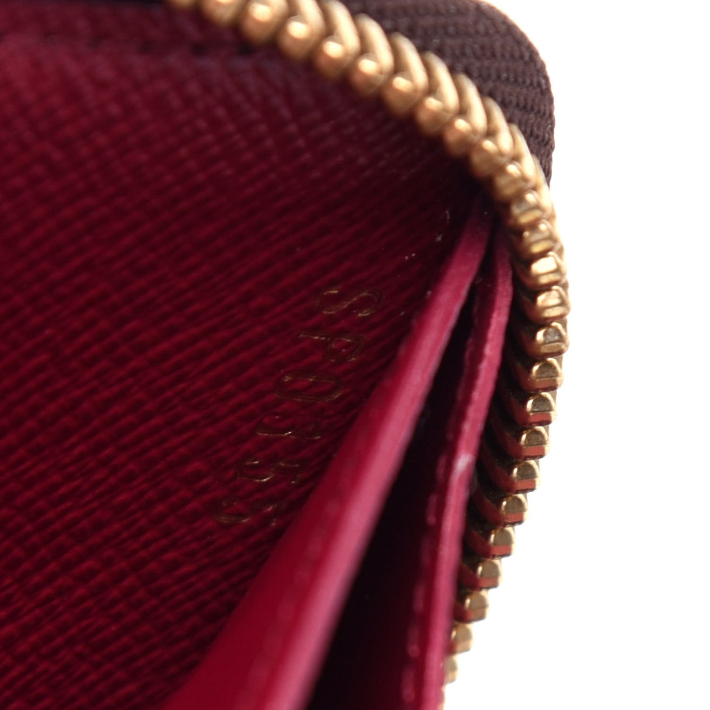 Monogram Clemence Wallet Fuchsia