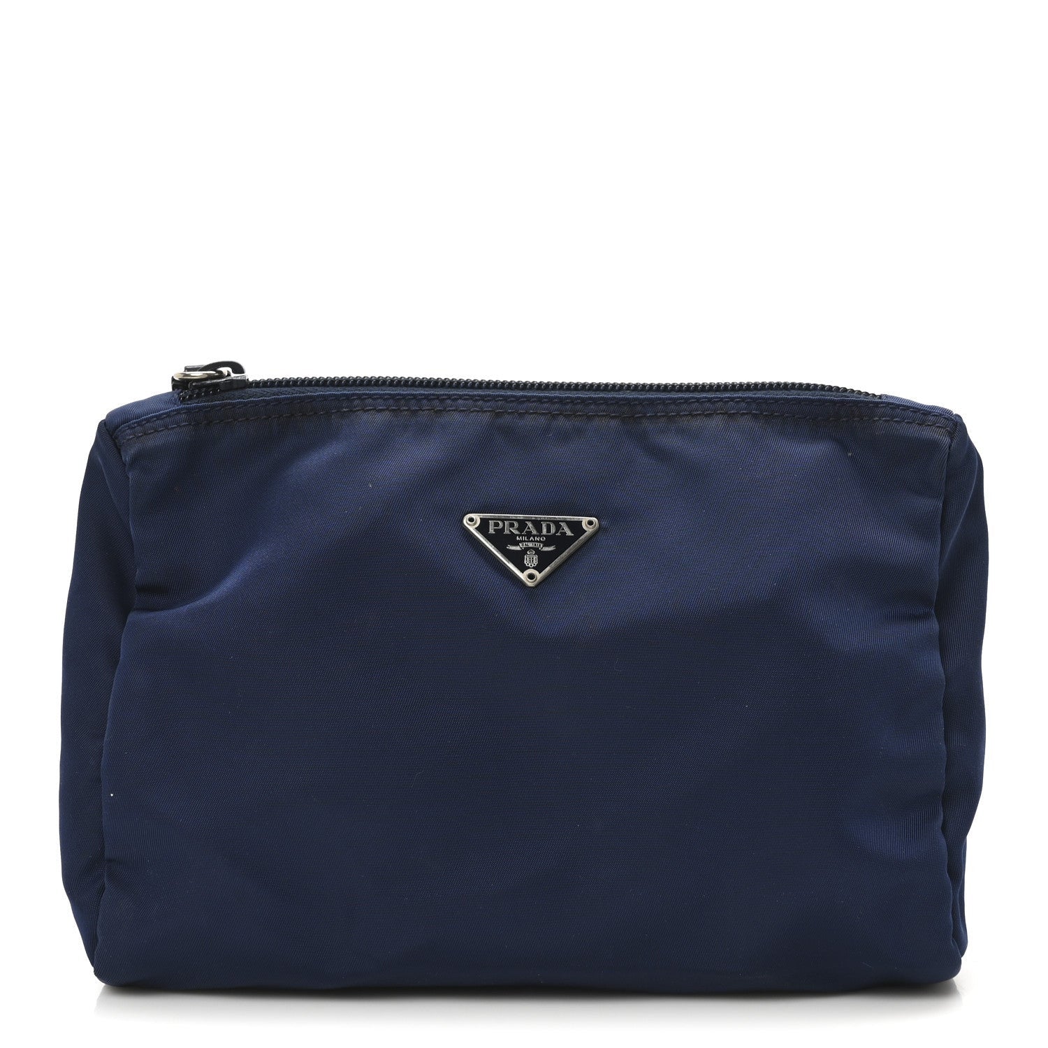 Prada Nylon Vela Cosmetic Pouch Baltico 1 of 7