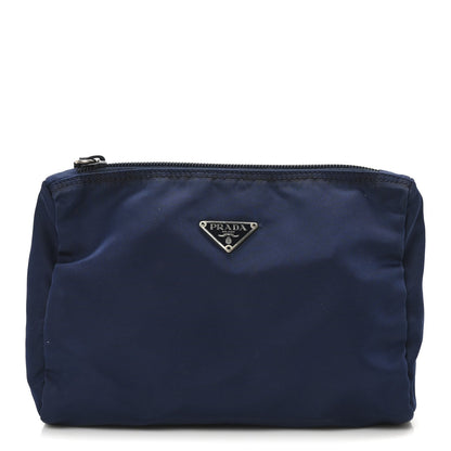 Prada Nylon Vela Cosmetic Pouch Baltico 1 of 7