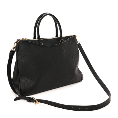 Louis Vuitton Empreinte Monogram Giant Trianon MM Black 2 of 7