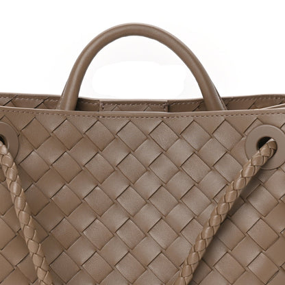 Bottega Veneta Nappa Intrecciato Small Andiamo Shoulder Bag Pinecone 6 of 8