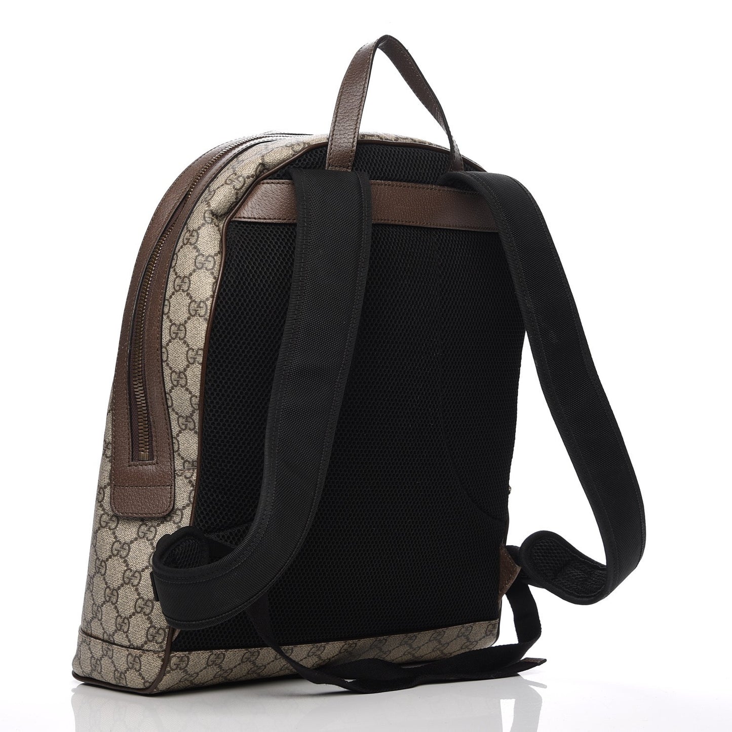 GG Supreme Monogram Web Animalier Bee Dome Backpack