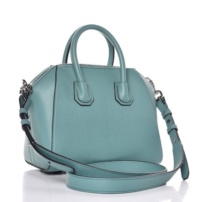 Givenchy Sugar Goatskin Mini Antigona Aqua 3 of 7