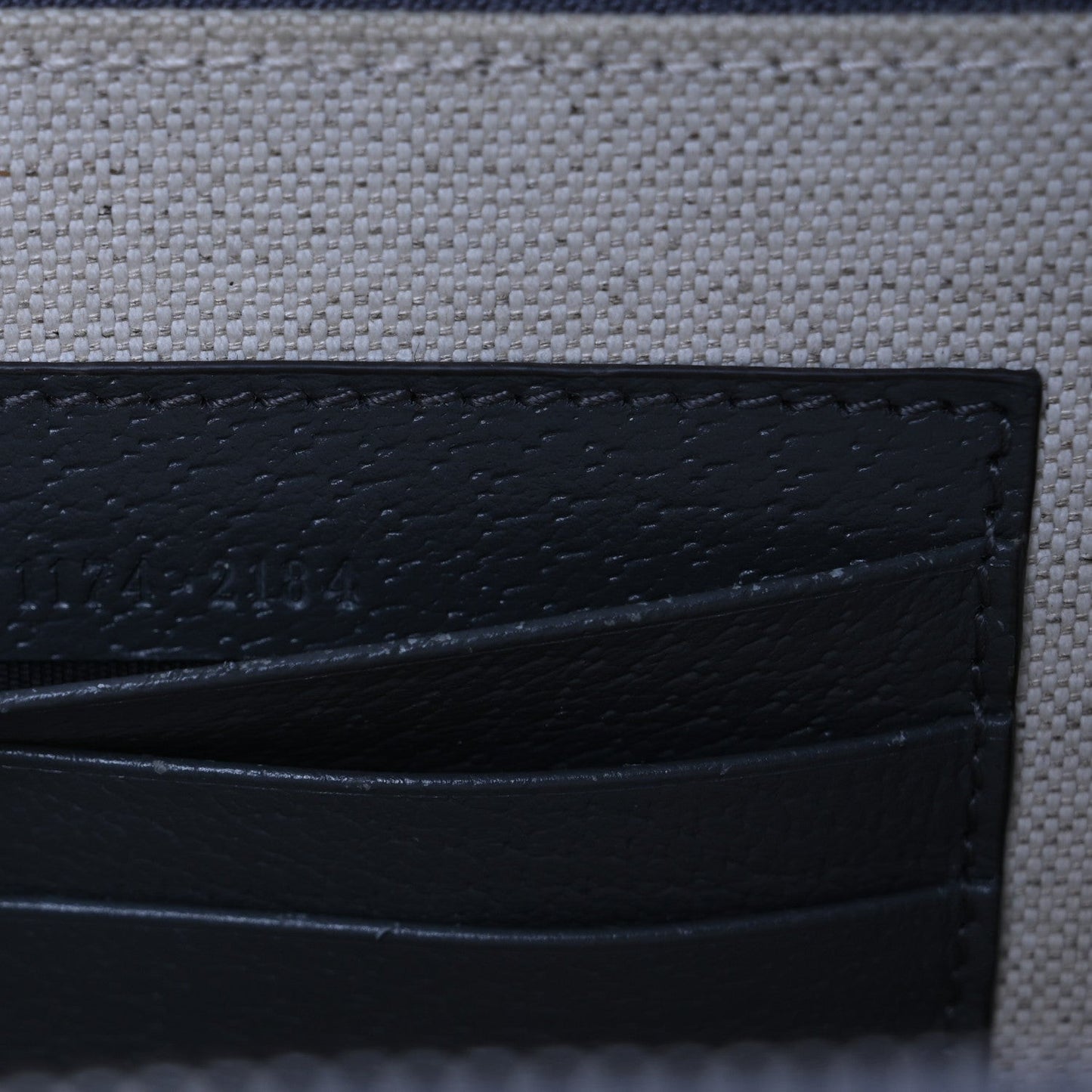 GG Supreme Monogram Textured Dollar Calfskin Small Ophidia Top Handle Shoulder Grey Black Graphite Grey