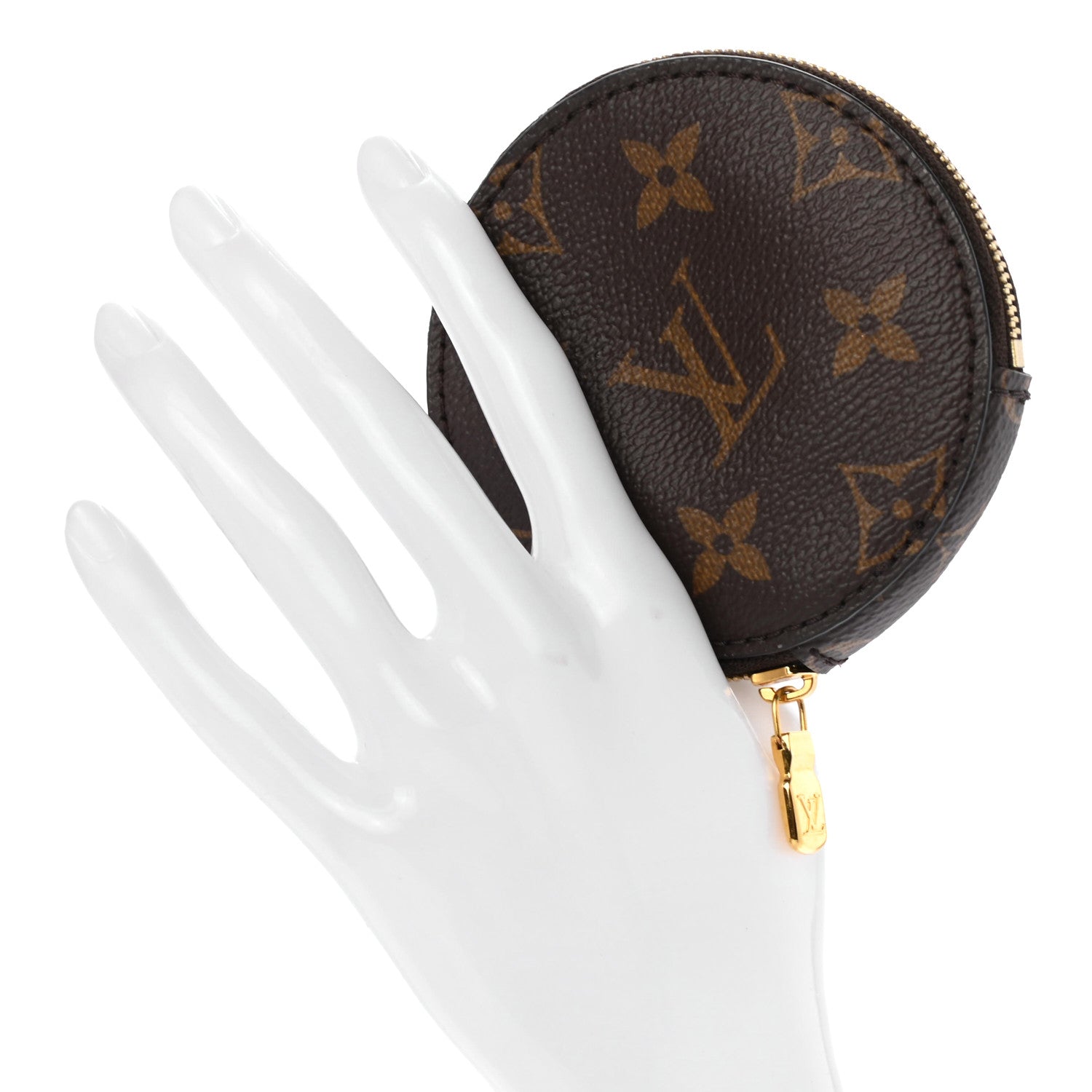Louis Vuitton Monogram Multi Pochette Accessories Round Coin Purse 2 of 5