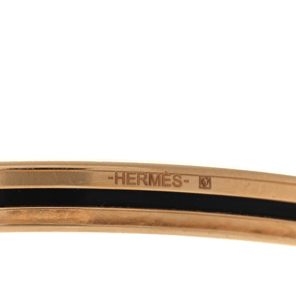Hermes Enamel Uni Bangle 62 Orange Fruite 4 of 4