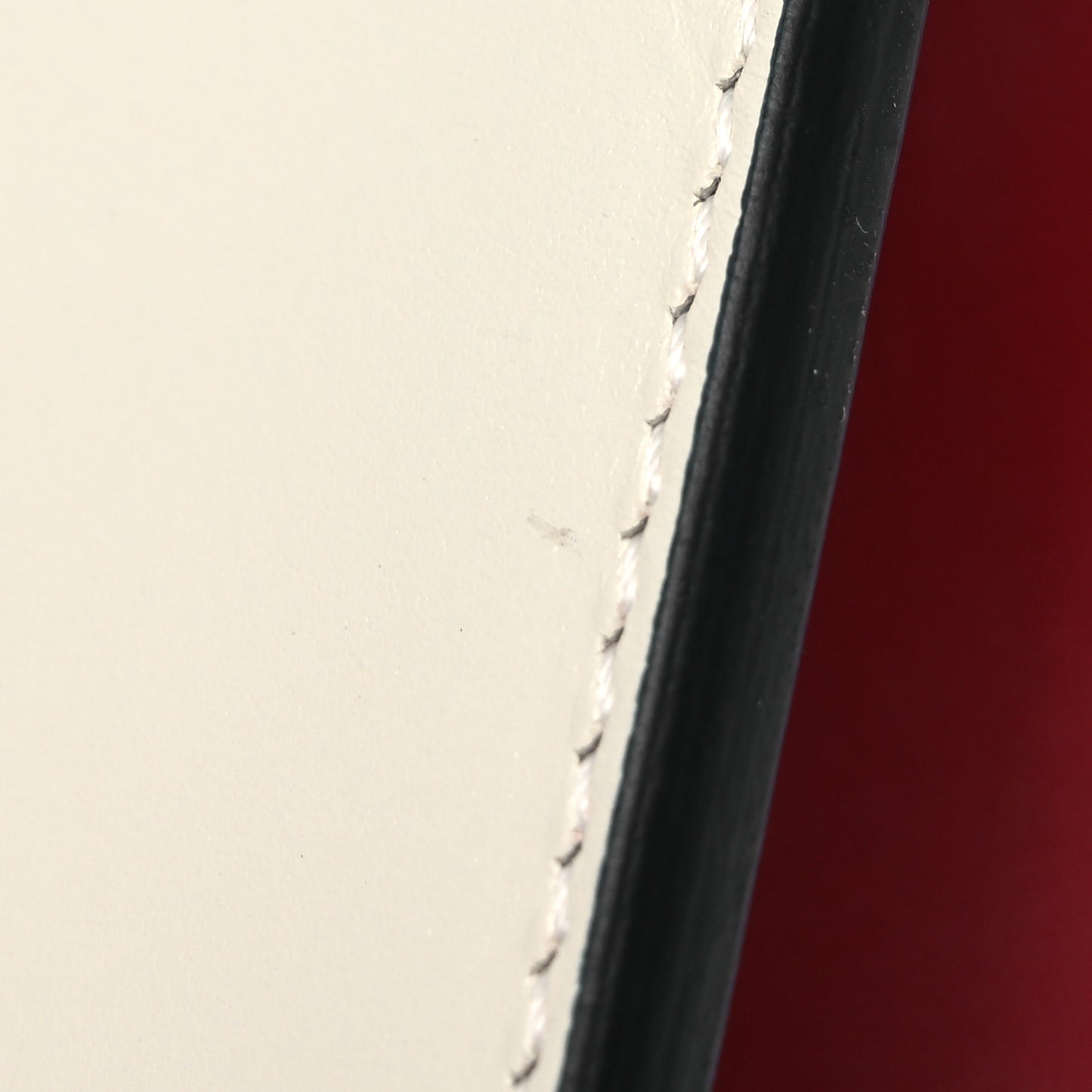 Box Calfskin Tri-Color 30 Montaigne Flap Bag Navy Blue White Red