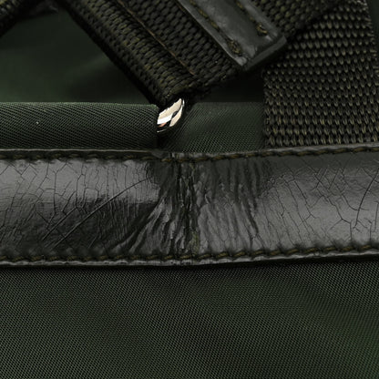 Prada Nylon Vela Small Backpack Green 16 of 17