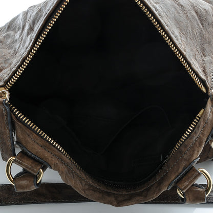 Givenchy Tumbled Sheepskin Medium Pandora Charcoal 6 of 8