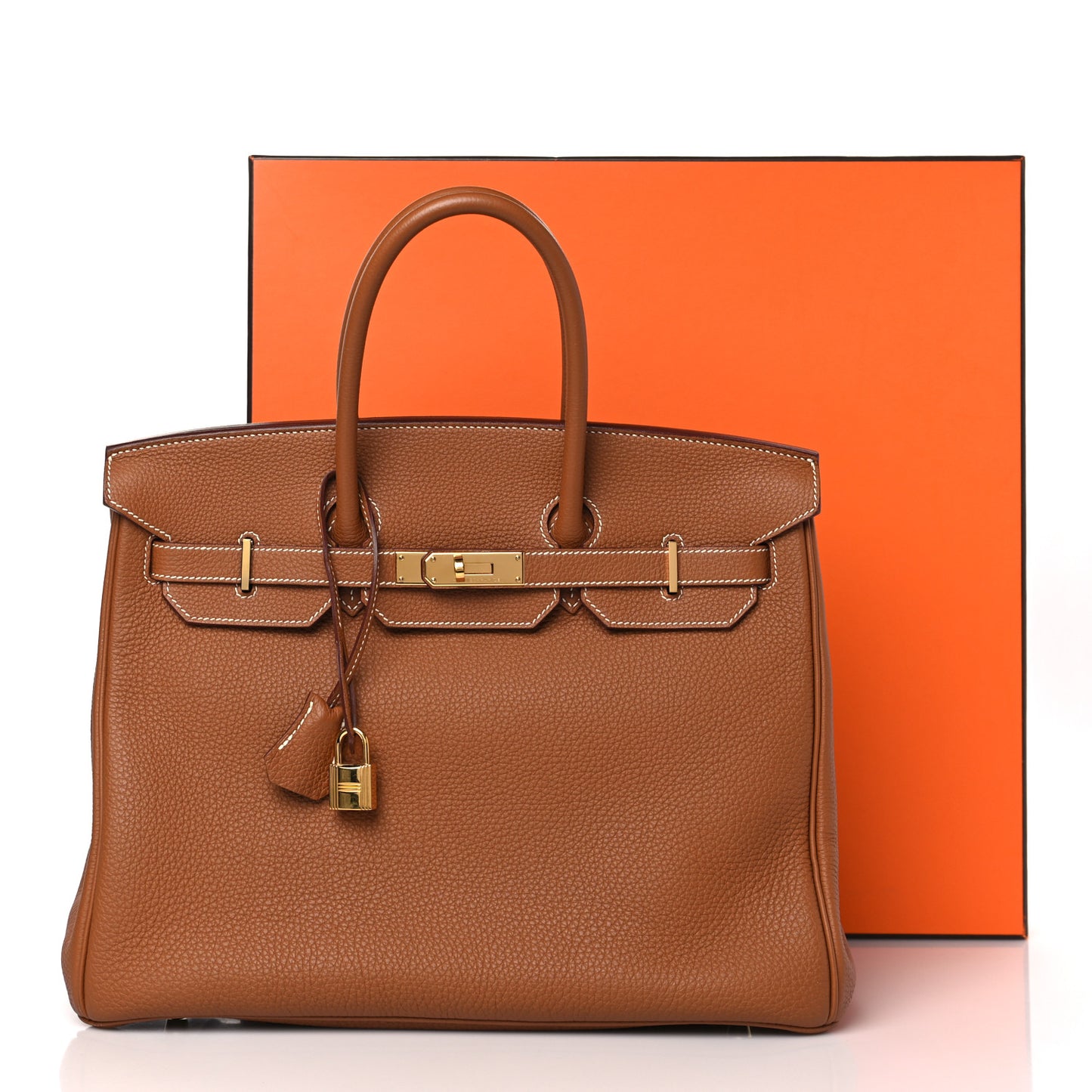 Togo Birkin 35 Gold