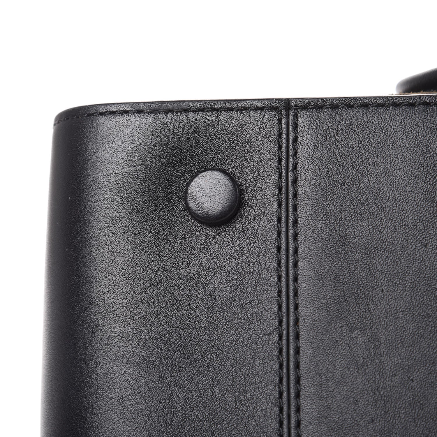 3.1 Phillip Lim 3.1 Smooth Calfskin Suede Bi-Color Small Soleil Bucket Drawstring Dark Moss Black 13 of 14