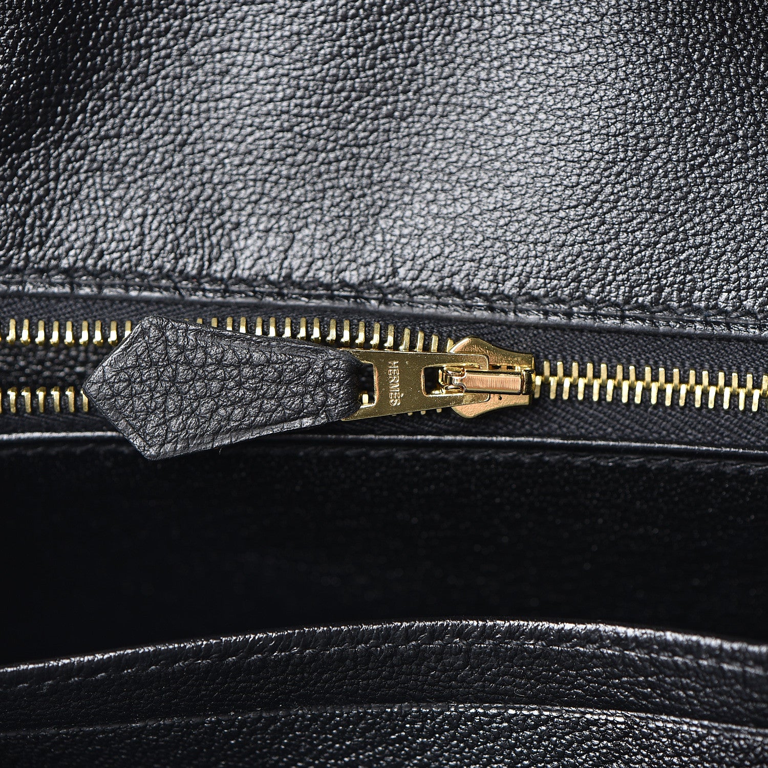 Hermes Togo Birkin 25 Black 9 of 34