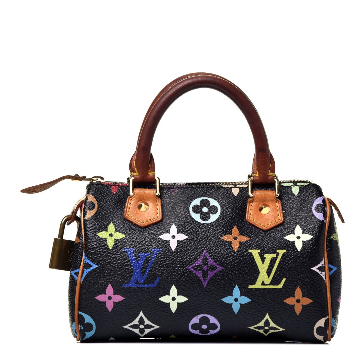 Monogram Multicolor Mini Sac HL Speedy Black