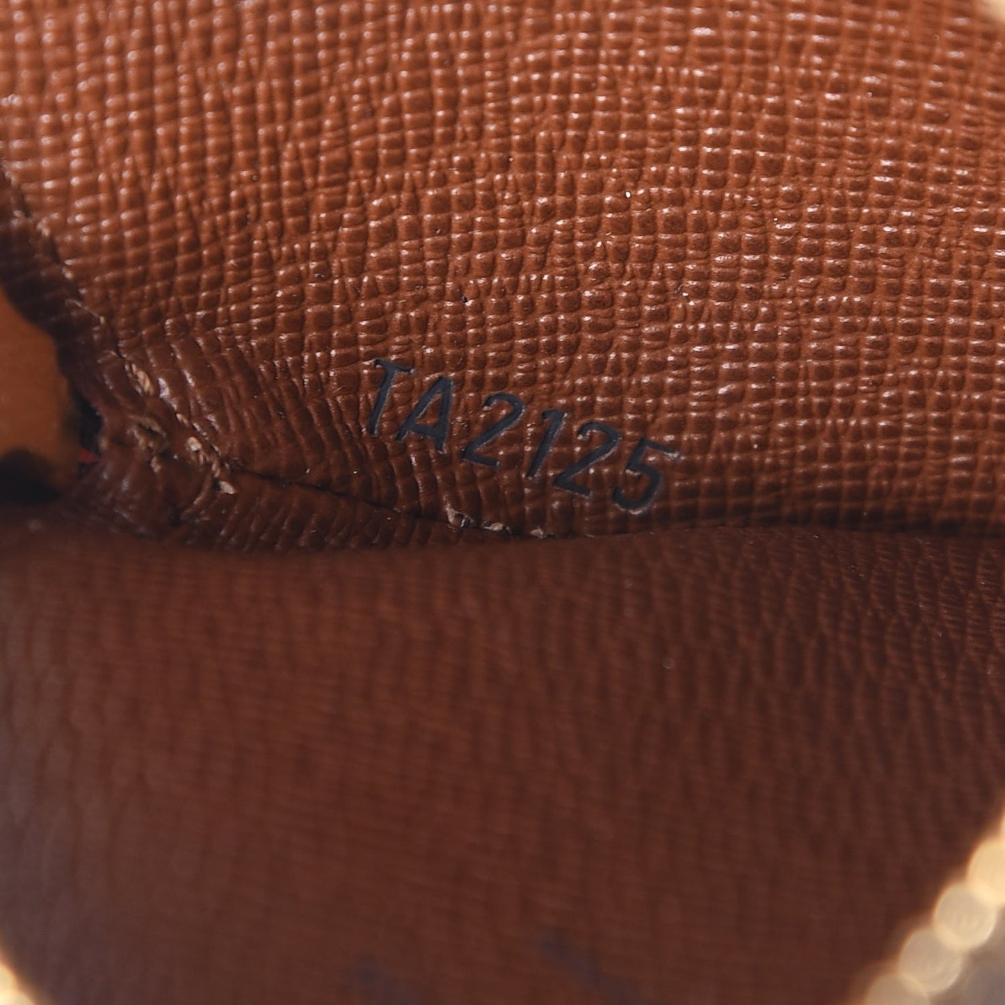 Monogram Round Coin Purse