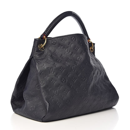 Louis Vuitton Empreinte Artsy MM Marine Rouge 3 of 9