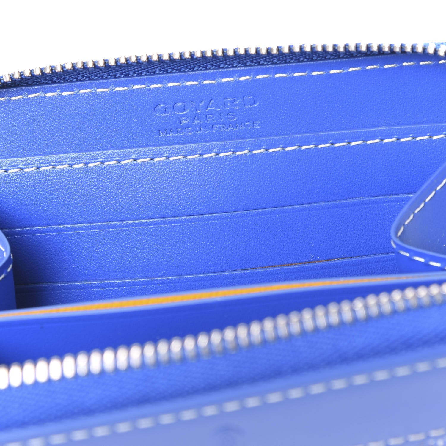 Goyard Goyardine Compact Wallet Blue 5 of 8