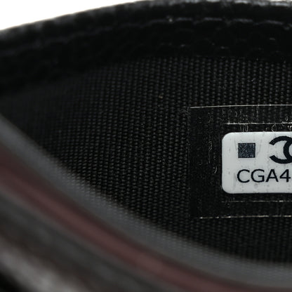 Chanel Caviar Quilted Card Holder Black 8 of 9