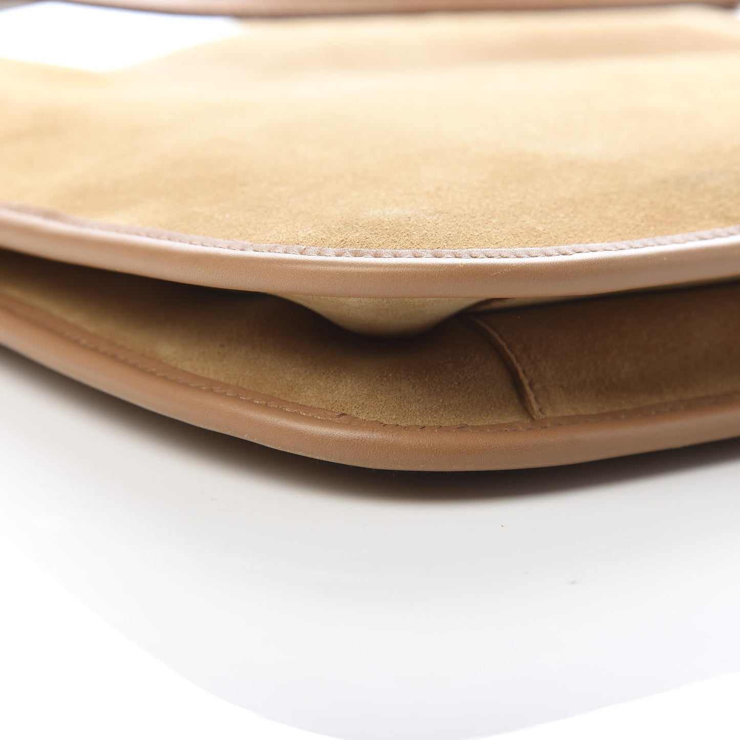 Suede Shoulder Bag Brown