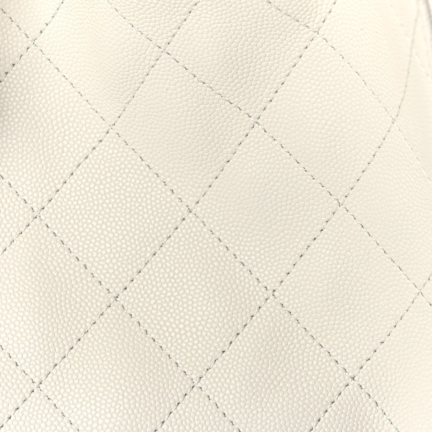 Chanel Caviar Quilted Small  25 Handbag White 7 of 9