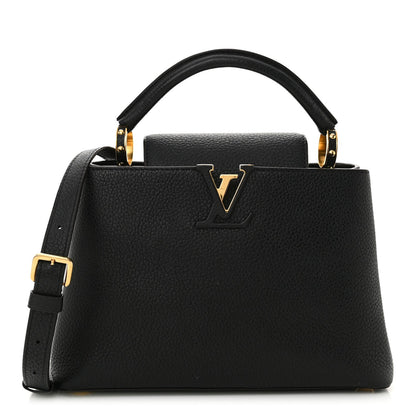 Louis Vuitton Taurillon Capucines BB Black 1 of 7