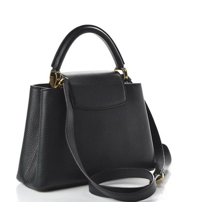 Louis Vuitton Taurillon Capucines BB Black 3 of 9