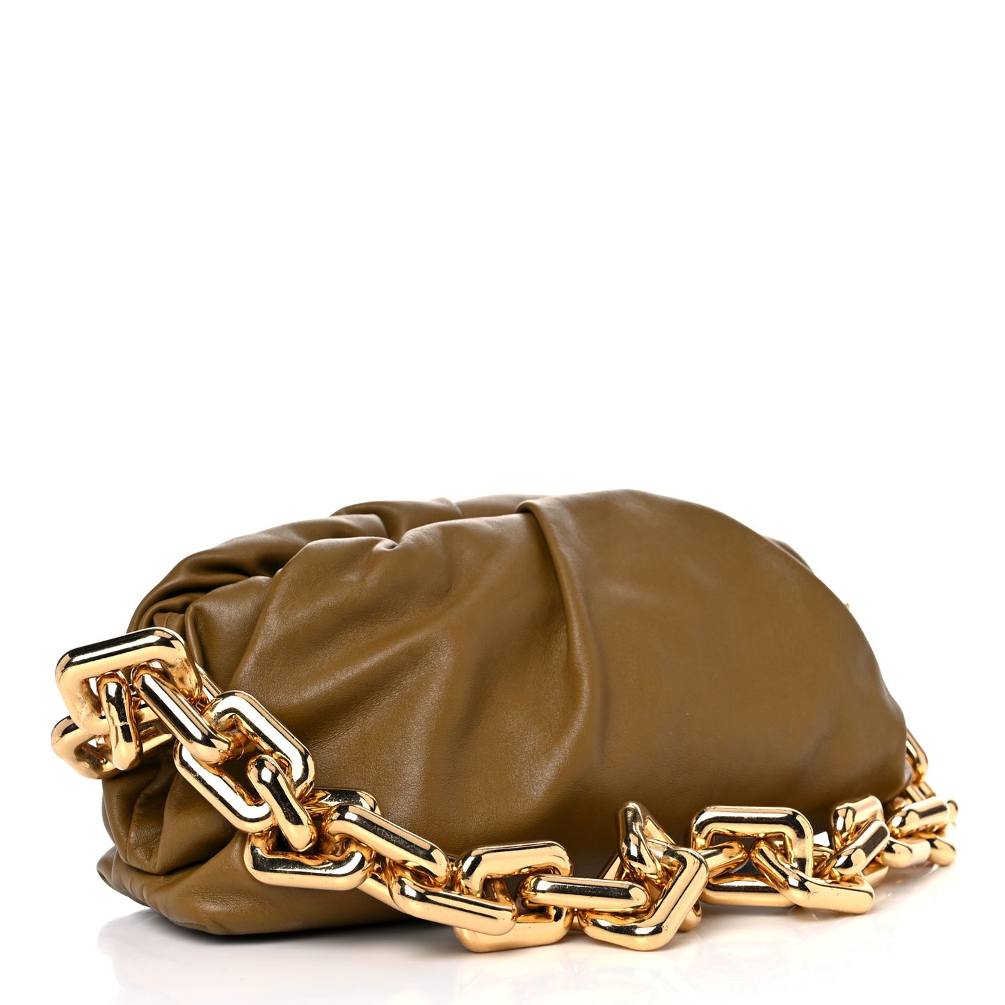 Calfskin The Pouch Chain Cammello