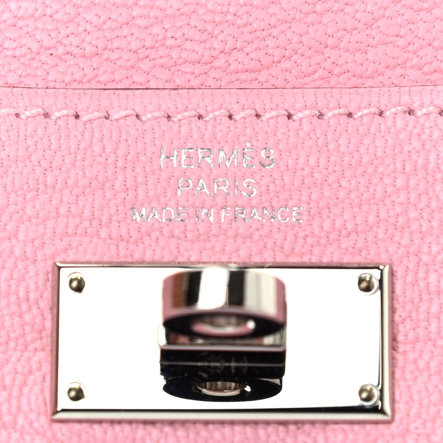 Chevre Mysore Kelly Pocket Compact Wallet Rose Sakura
