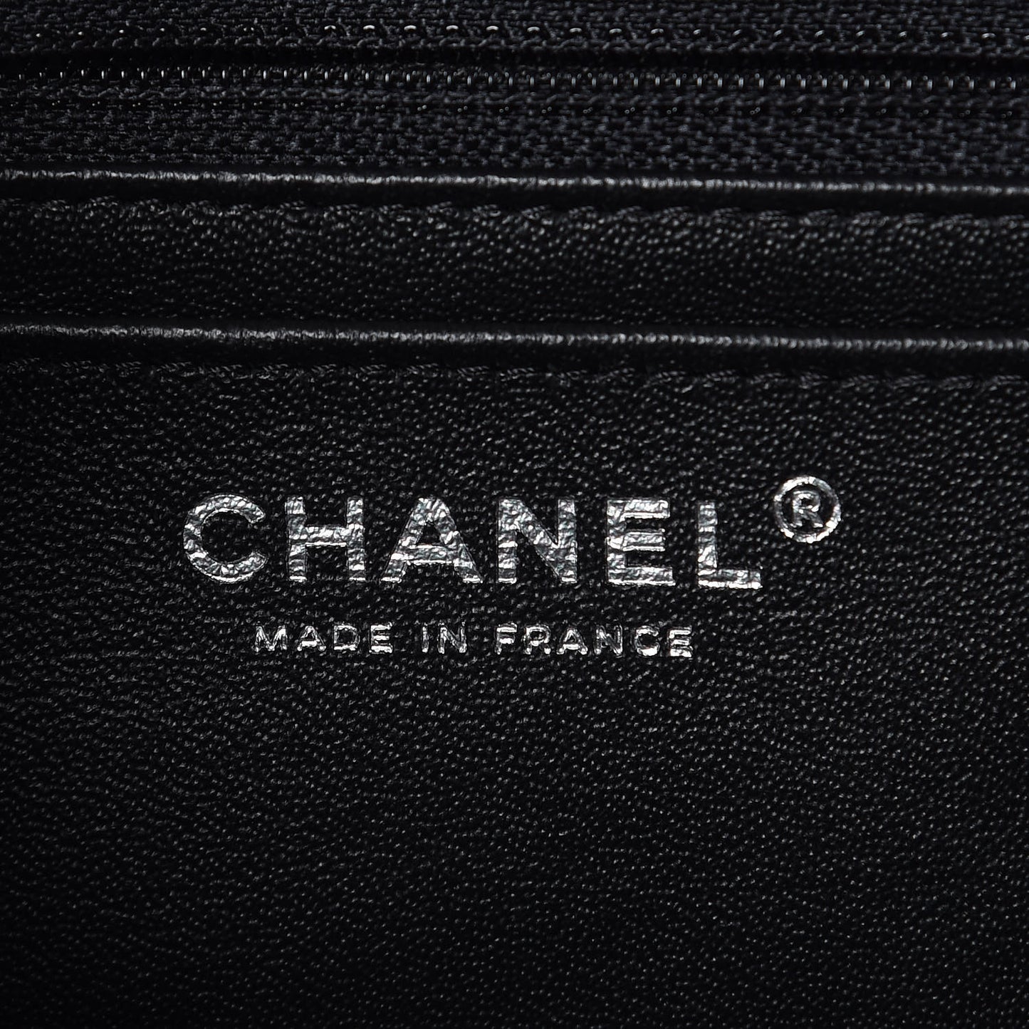 Lambskin Quilted Mini Rectangular Flap Black