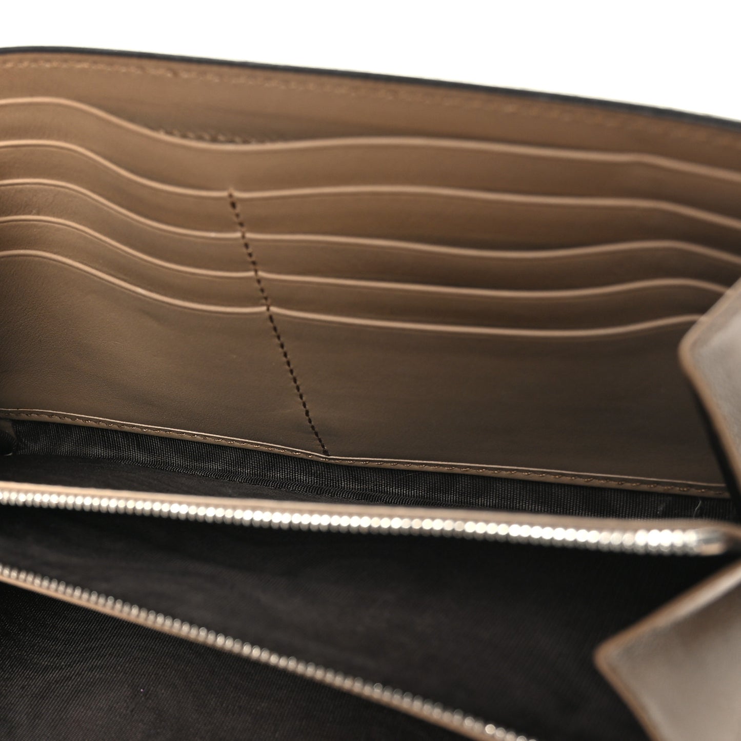 GG Supreme Monogram Mini Dionysus Chain Wallet Beige Taupe