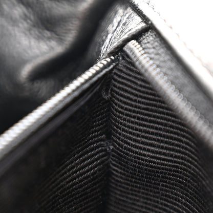 Chanel Lambskin Quilted XL Jumbo Single Flap Black 11 of 11