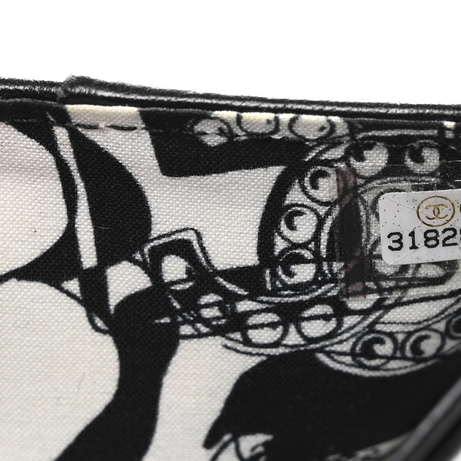 Chanel Lambskin Quilted CC Compact Bifold Wallet Black 7 of 8