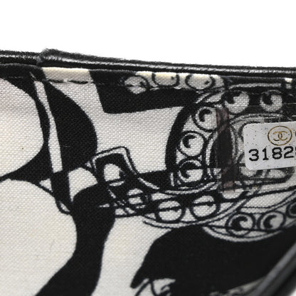 Chanel Lambskin Quilted CC Compact Bifold Wallet Black 7 of 8