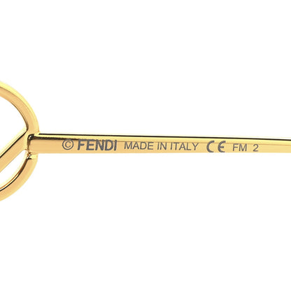 Fendi Acetate Metal F is FF Butterfly Sunglasses FF 0410/S Havana 6 of 7