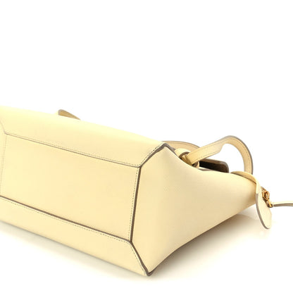 Celine Grained Calfskin Nano Belt Bag Linen 8 of 8