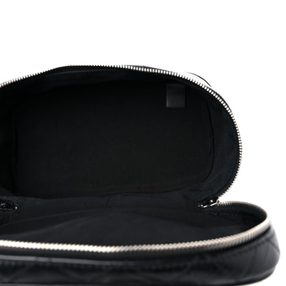 Chanel Crumpled Calfskin PVC Quilted Flap Black 6 of 10