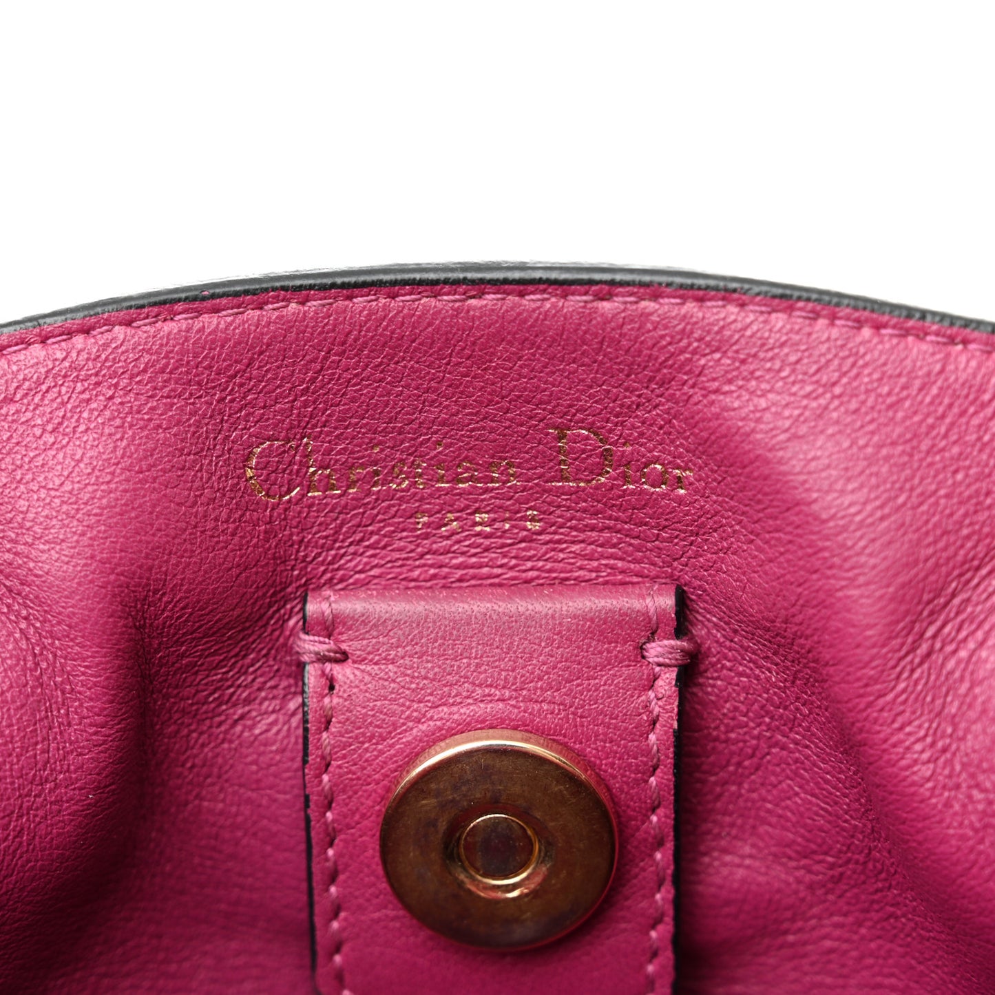 Bullcalf Medium Diorissimo Tote Black