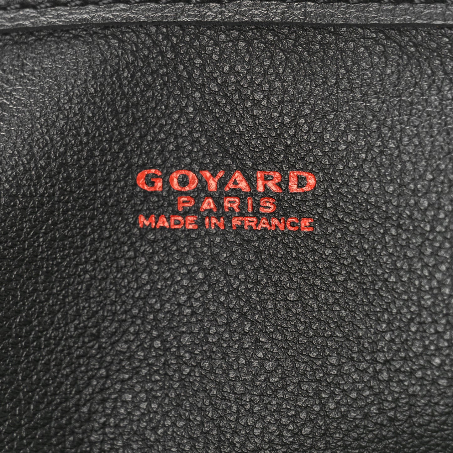 Goyardine Reversible Mini Anjou Black