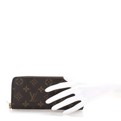 Louis Vuitton Monogram Clemence Wallet Rose Ballerine 2 of 6