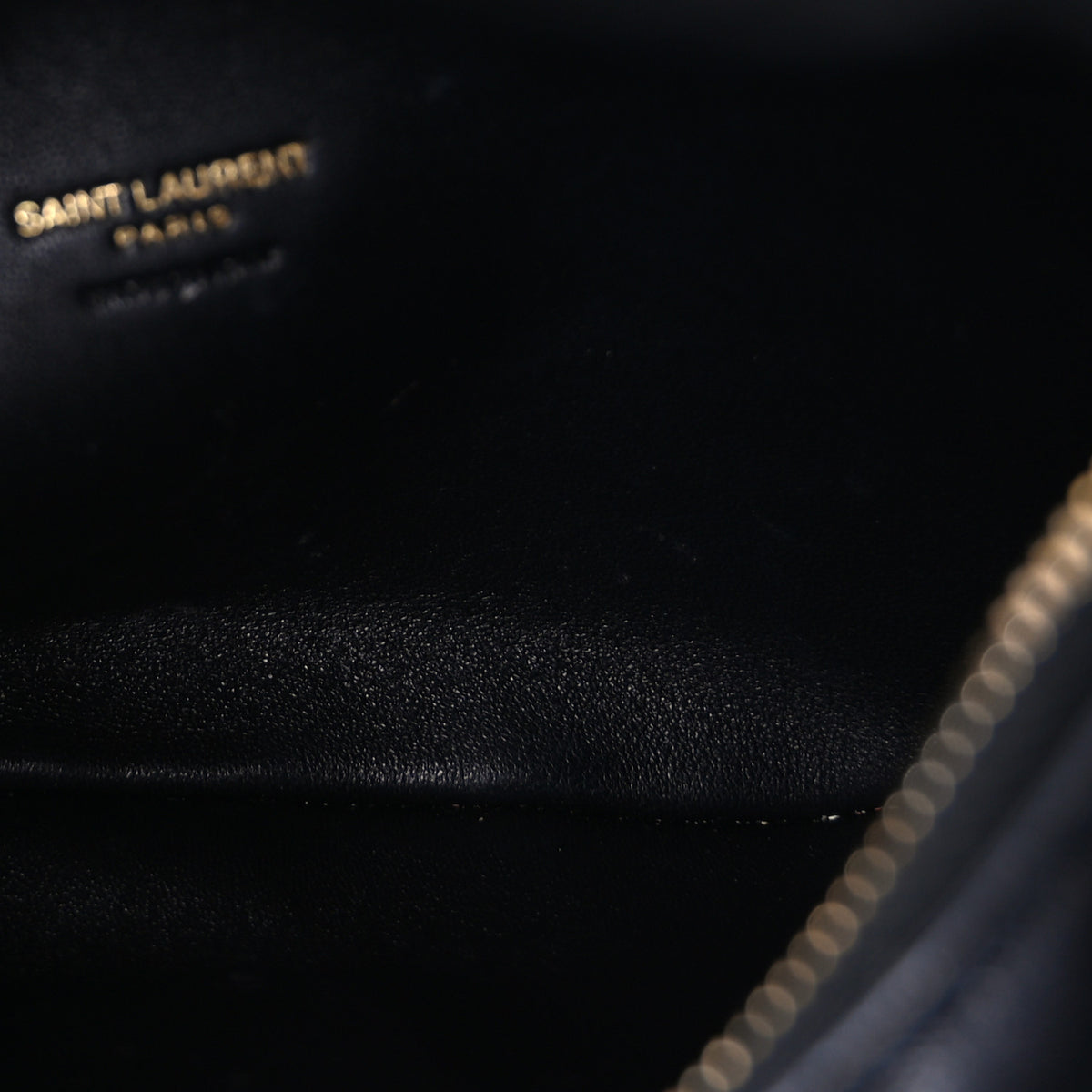 Lambskin Quilted  Black